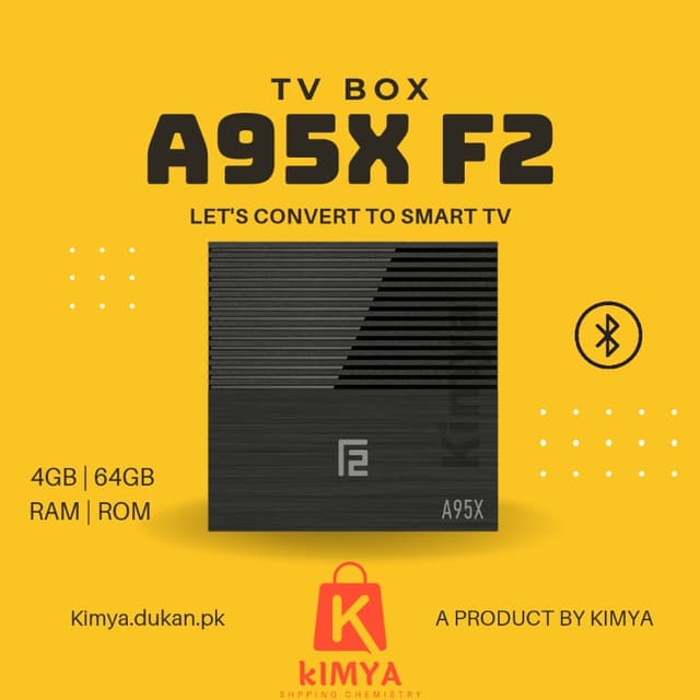 A95X F2 Smart Android Tv Box with Bluetooth