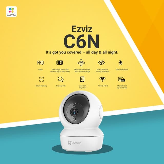 Ezviz C6N Wireless Security Camera
