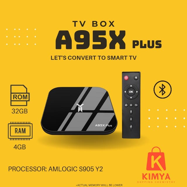 A95X Plus 4Gb Ram 32GB Rom