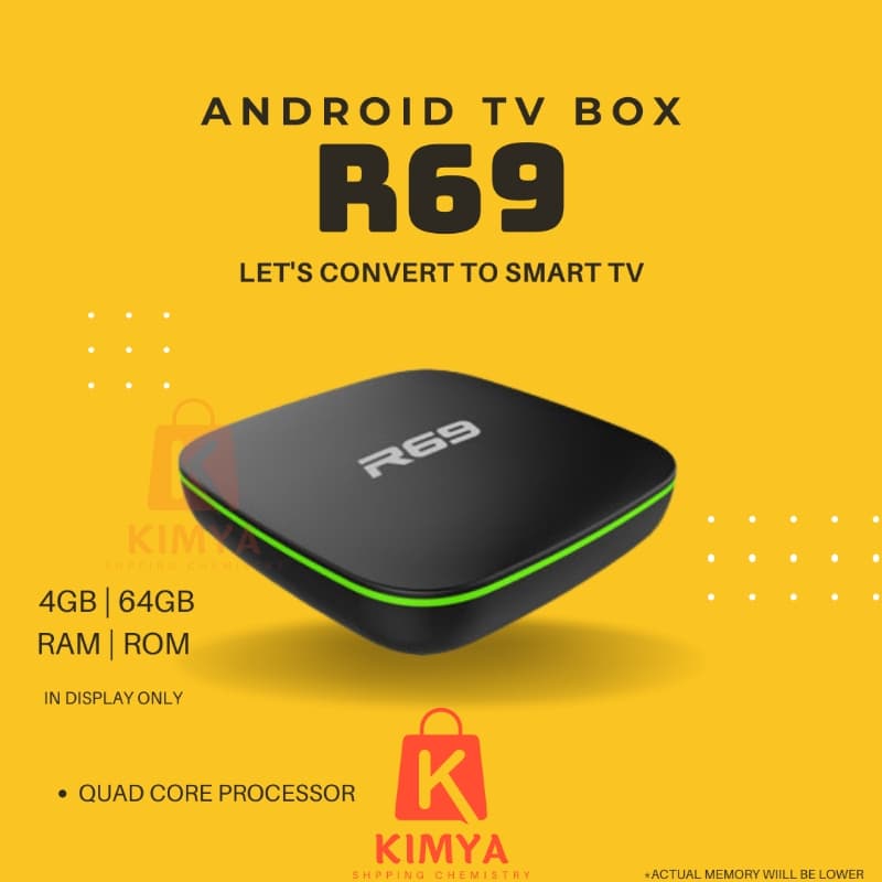 R69 Smart Android Tv Box HD 4K Streaming
